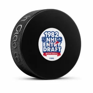 Doug Gilmour Pre-Order 1982 NHL Draft Autographed Puck