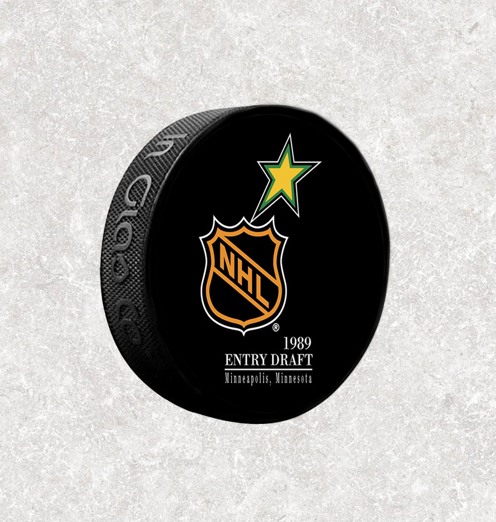 Pavel Bure Pre-Order 1989 NHL Draft Autographed Puck