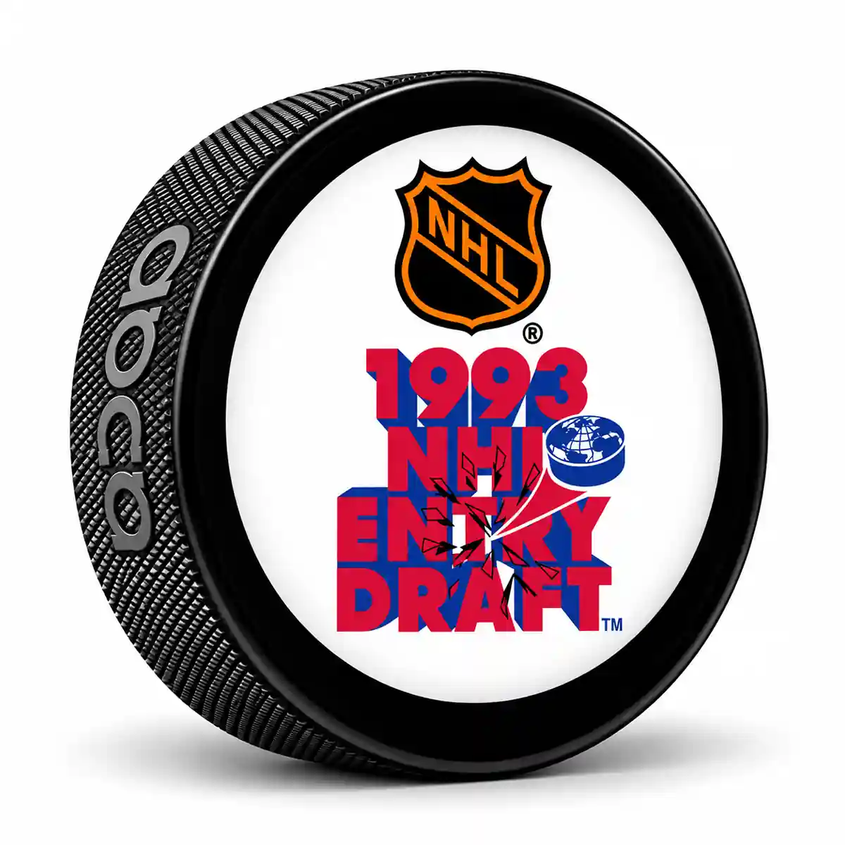 Saku Koivu Pre-Order 1993 NHL Draft Autographed Puck