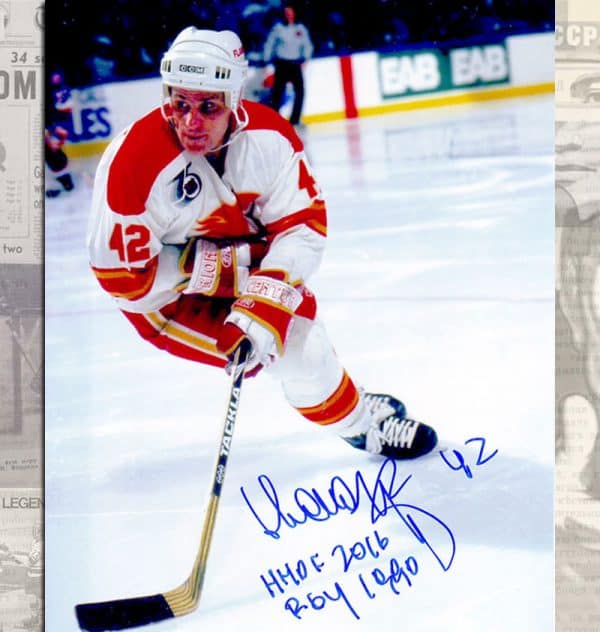 Sergei Makarov Calgary Flames Autographed 8x10