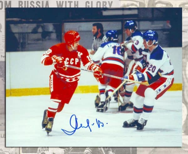 Boris Mikhailov Team USSR Olympic 1980 Autographed 8x10