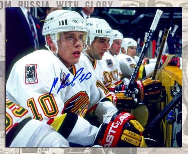 Pavel Bure Vancouver Canucks Autographed 8x10