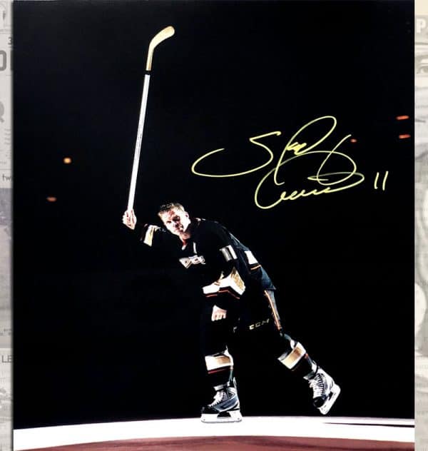 Saku Koivu Anaheim Ducks Autographed 11x14