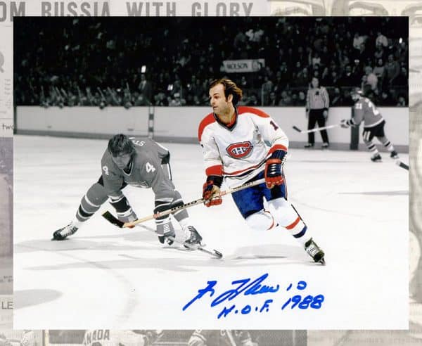 Guy Lafleur Montreal Canadiens Autographed 8x10