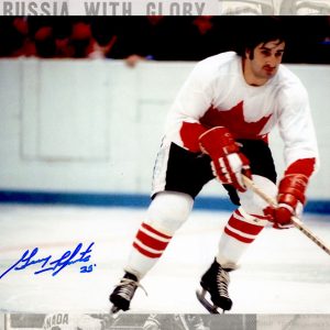 Guy Lapointe Team Canada 1972 Summit Series Autographed 8x10