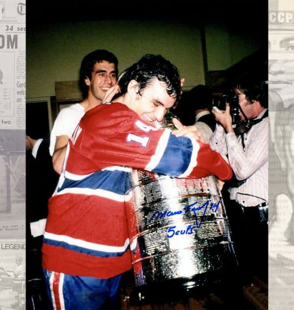 Mario Tremblay Montreal Canadiens Autographed 8x10