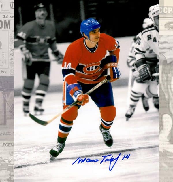 Mario Tremblay Montreal Canadiens Autographed 8x10