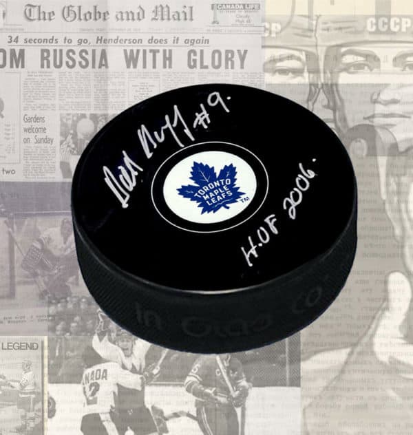 Dick Duff Toronto Maple Leafs Autographed Puck