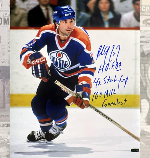 Paul Coffey Edmoton Oilers Autographed 11x14