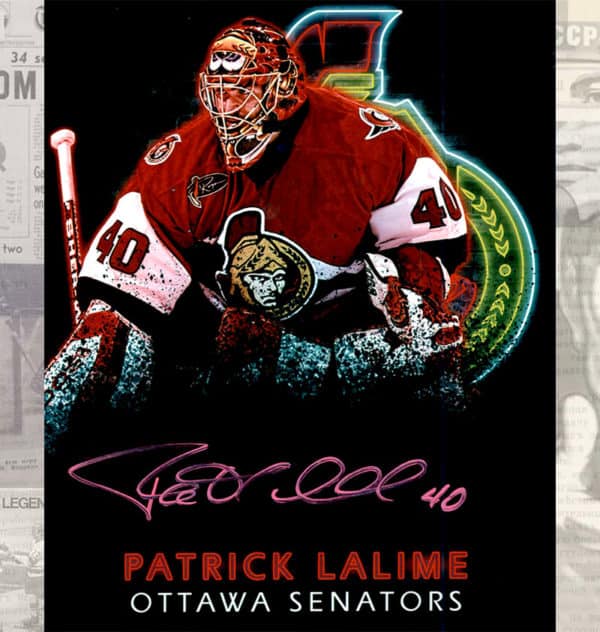 Patrick Lalime Ottawa Senators Autographed 8x10