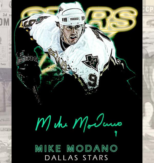 Mike Modano Dallas Stars Autographed 8x10