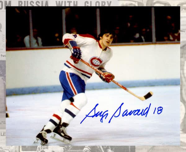 Serge Savard Montreal Canadiens Autographed 8x10