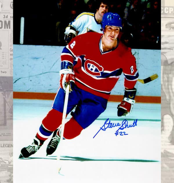 Steve Shutt Montreal Canadiens Autographed 8x10