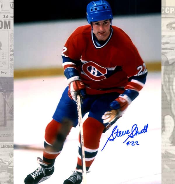 Steve Shutt Montreal Canadiens Autographed 8x10