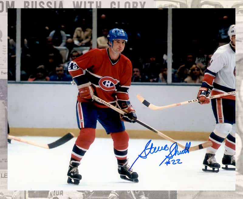 Steve Shutt Montreal Canadiens Autographed 8×10 – jlbsportrarities