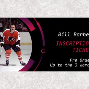 Bill Barber Pre-Order Inscription (Up to 3 Words)