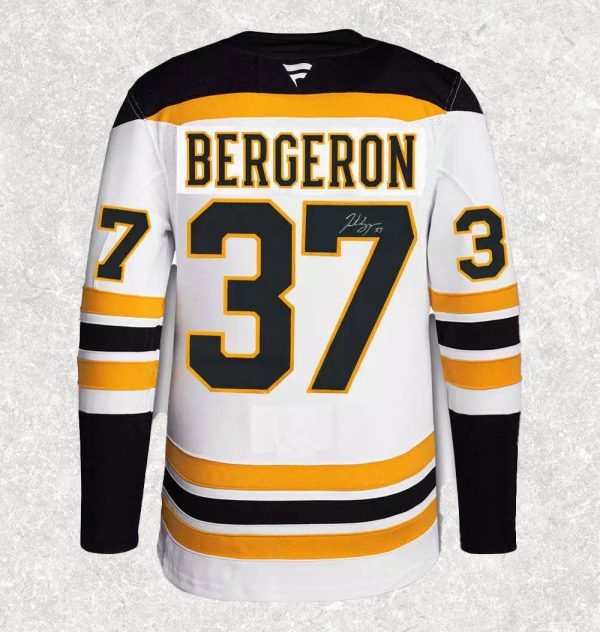 Patrice Bergeron Boston Bruins Fanatics Autographed Jersey