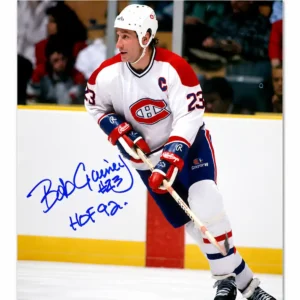Bob Gainey Montreal Canadiens Autographed 8x10