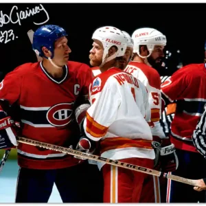Bob Gainey Montreal Canadiens Autographed 8x10