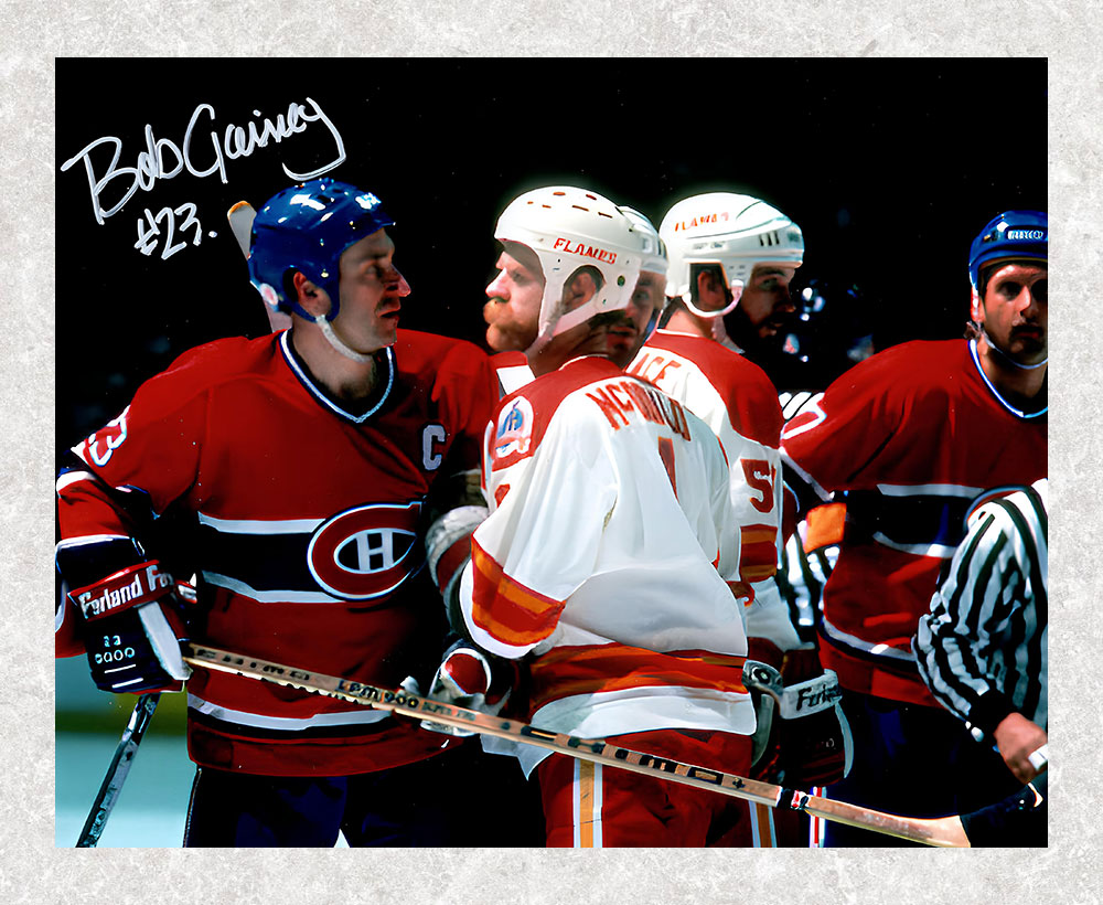 Bob Gainey Montreal Canadiens Autographed 8x10