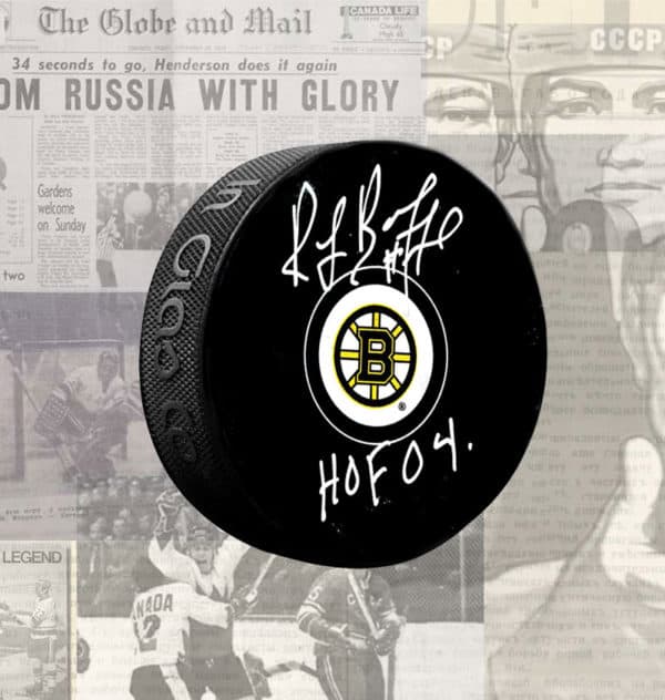 Raymond Bourque Boston Bruins Autographed Puck