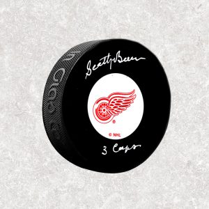 Scotty Bowman Detroit Red Wings Autographed Puck