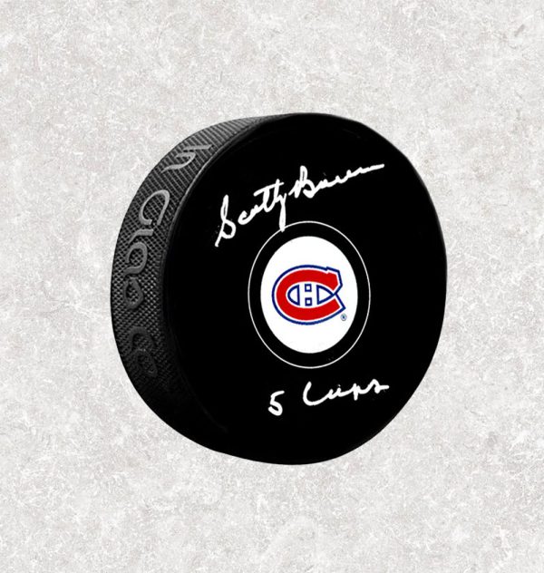 Scotty Bowman Montreal Canadiens Autographed Puck