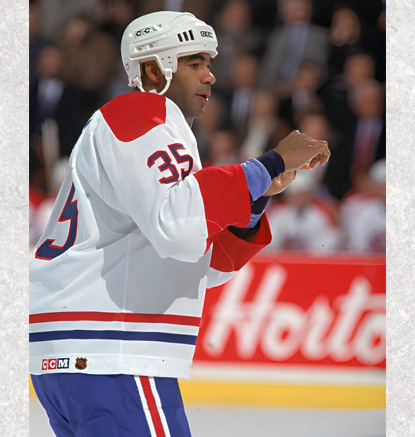 Donald Brashear Pre-Order Montreal Canadiens Autographed 8x10 (2)