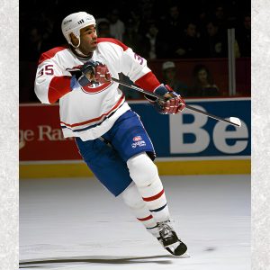 Donald Brashear Pre-Order Montreal Canadiens Autographed 8x10 (3)