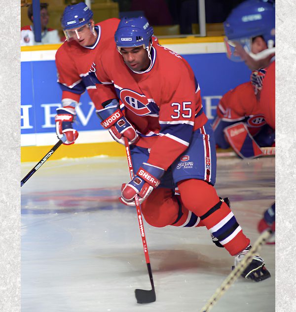 Donald Brashear Pre-Order Montreal Canadiens Autographed 8x10 (1)