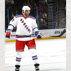 Donald Brashear Pre-Order New York Rangers Autographed 8x10 (1)
