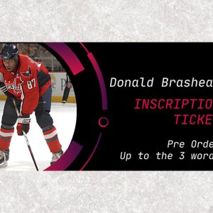 Donald Brashear Pre-Order Inscription (Up to 3 Words)