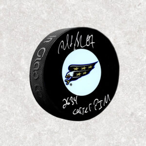 Donald Brashear Washington Capitals Autographed Puck