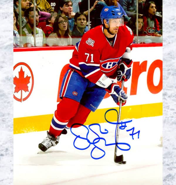 Patrice Brisebois Montreal Canadiens Autographed 8x10