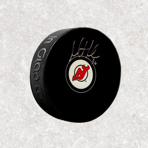 Martin Brodeur New Jersey Devils Autographed Puck