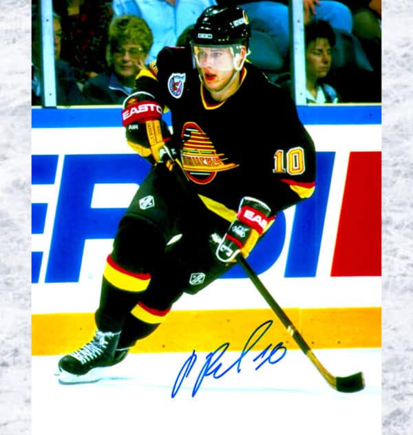 Pavel Bure Vancouver Canucks Autographed 8X10