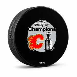 Doug Gilmour Pre-Order 1989 Calgary Flames Stanley Cup Champions Autographed Puck