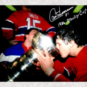 Guy Carbonneau Montreal Canadiens Autographed 8x10