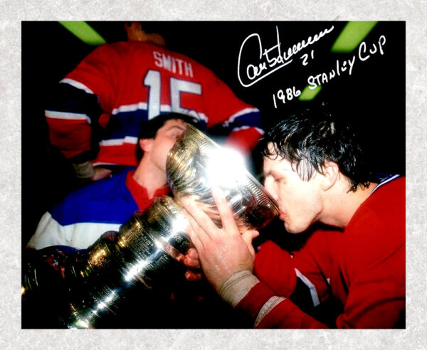 Guy Carbonneau Montreal Canadiens Autographed 8x10