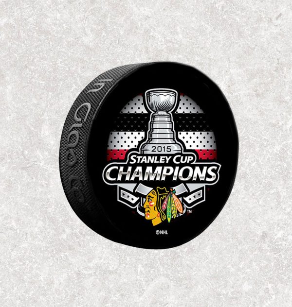 Patrick Sharp Pre-Order 2015 Chicago Stanley Cup Champ Autographed Puck