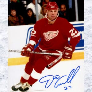 Dino Ciccarelli Signed 1990 Bowman #69 Washington Capitals Hockey Card PSA/DNA