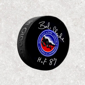 Bobby Clarke HHOF Autographed Puck