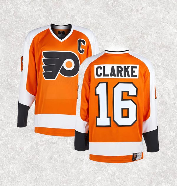 Bobby Clarke Philadelphia Flyers Autographed Jersey