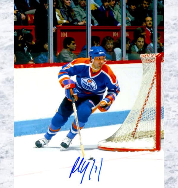 Paul Coffey Edmonton Oilers Autographed 8x10