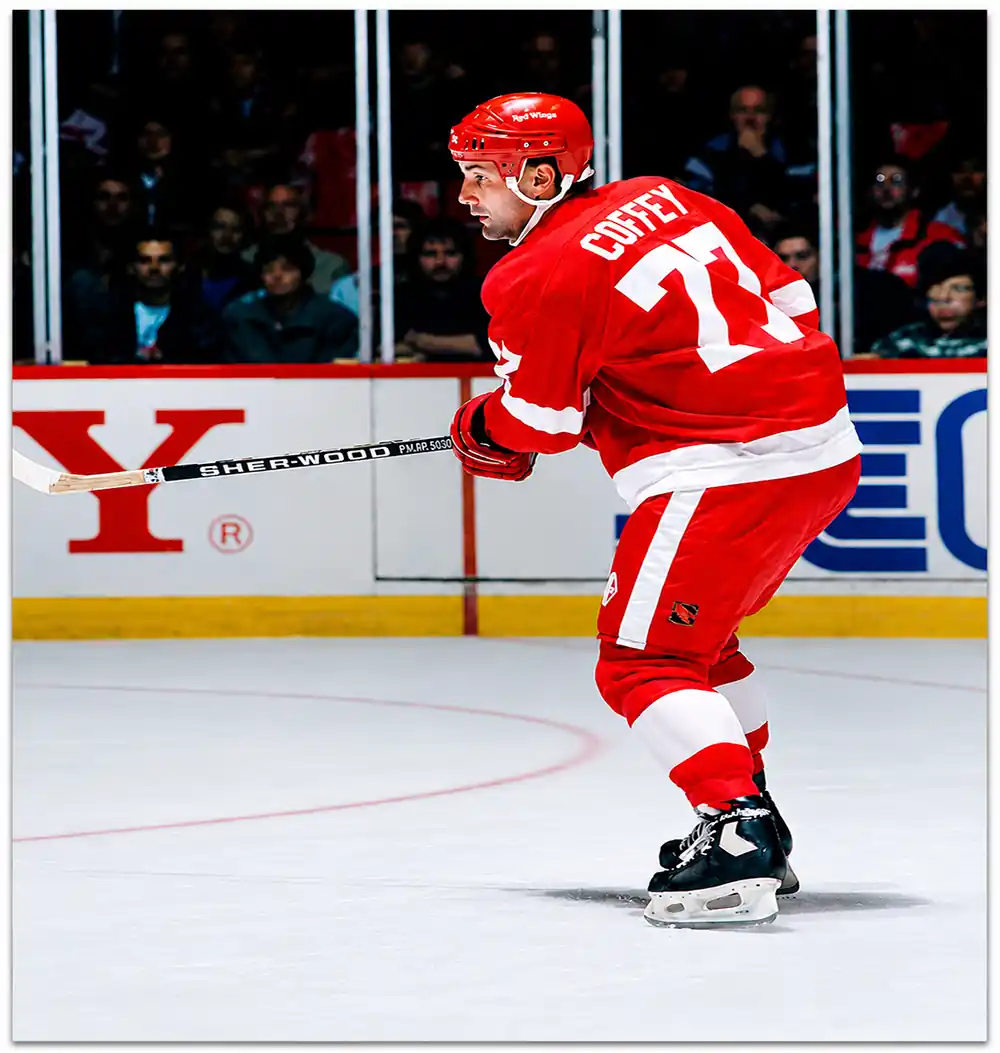 Paul Coffey Pre-Order Detroit Red Wings Autographed 8x10 (1)