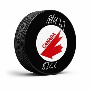 Paul Coffey Canada Cup Autographed Puck