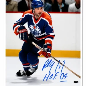 Paul Coffey Edmonton Oilers Autographed 8x10