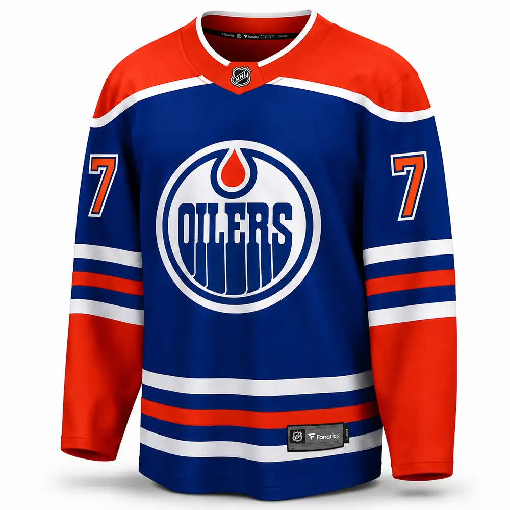 Paul Coffey Edmonton Oilers Autographed Replica Jersey - Image 2