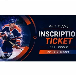 Paul Coffey Pre-Order Inscription (Up to 3 Words)