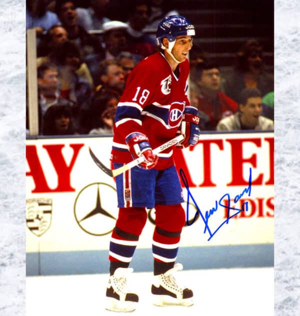 Denis Savard Montreal Canadiens Autographed 8x10